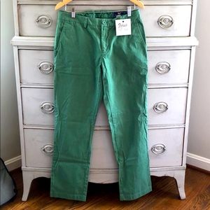 Vineyard vines slim fit breaker pant 32x32 green
